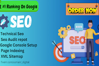do site audit, technical seo, google search console and indexing
