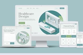 design stunning healthcare, medical, and hospital websites