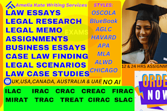 do law,essay, legal research, memo, business law and case law