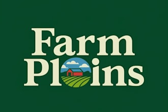 do a farm logo design
