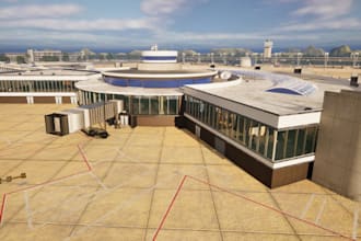 build you a 3d game environment or roblox map