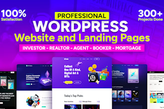 do wordpress website design, redesign wordpress business website development