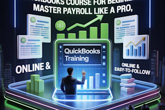 create online quickbook course for begginers and quickbooks payroll training