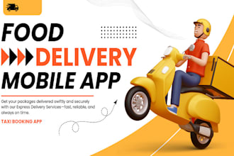 develop grocery app, food delivery app, gojek app, uber eat app tracking app