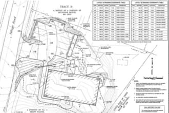 draw survey plans, site plans, grading plans for any city permits