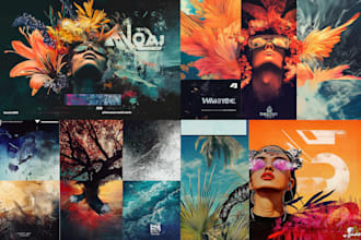 design album cover or single cover art