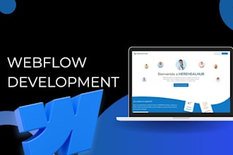 design webflow website, figma to webflow, webflow development, webflow expert