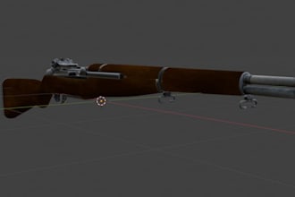3d gun models, weapons 3d model of guns for unity, roblox, unreal