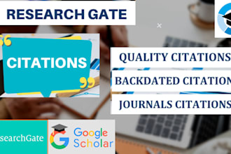 increase google scholar backdate current citation using researchgate