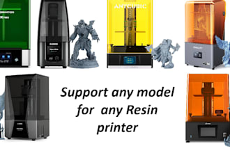 support your miniatures, figures for resin 3d printing