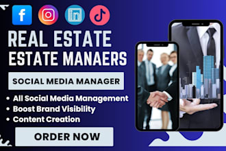 be your real estate, realtor, mortgage broker social media marketing manager
