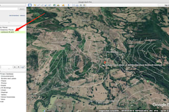 create gis maps , digitization and spatial analysis