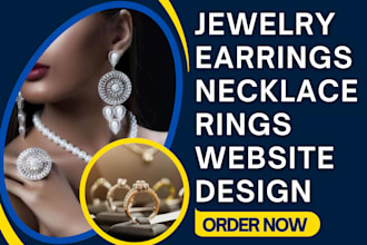 design custom jewelry earrings necklace bracelets diamond watches rings website