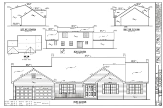 do architectural plan floor plan foundation plan framing plan for city permit