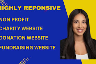 nonprofit website for charity, donation, fundraising, 501c3 crowdfunding and ngo