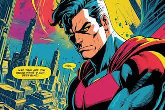 make unique comic strip comic book illustration comic panel