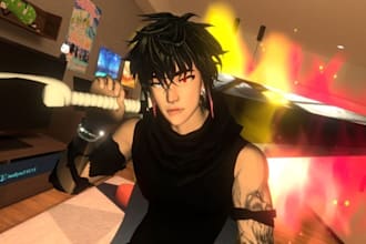 do vrchat avatar, vr character, nsfw avatar, 3d model, vrc avatar, furry avatar