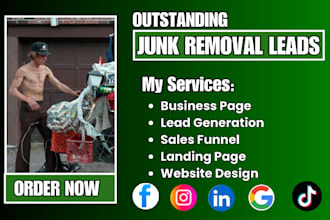 junk removal guttter cleaning leads garbage cleaning junk removal leads