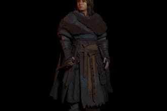create a 3d human stylized character model,3d  sculpting, rigging, ue5, texture