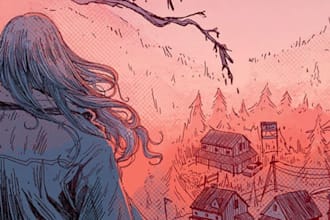 draw horror and fantasy scene concept art illustrations
