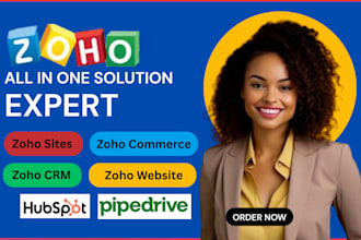 setup zoho crm zoho sites zoho campaign zoho books forms zoho desks analytics