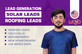 provide solar leads, roofing, and other homeowner sales leads with cold calling
