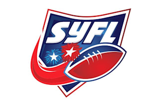 create eye catching dynamic youth sports program logo