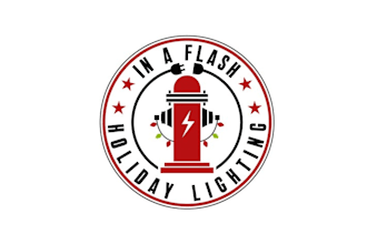 design wonderful flash holiday lighting logo