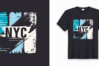 design typographic edgy y2k, artsy streetwear logo design