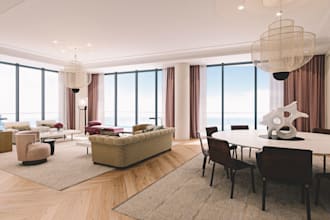 rebuild 3d cgi restaurant interior design render kitchen bedroom restaurant, bar
