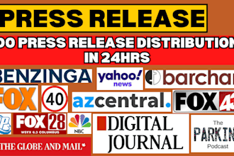 do press release distribution in 24hrs