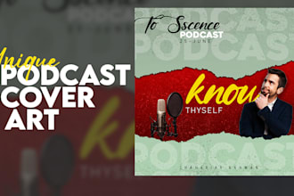 design podcast cover  art