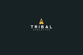 design trendy exciting dynamic sportswear brand logo