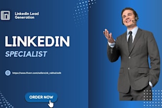 linkedin lead generation, prospecting and lead list service