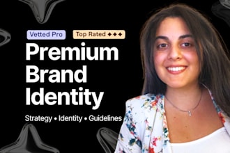 design a premium brand identity for your business