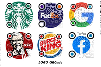 create professional qr code generator with logo in 2 hours