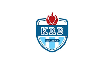 create sophisticated cool teen elite swim club logo