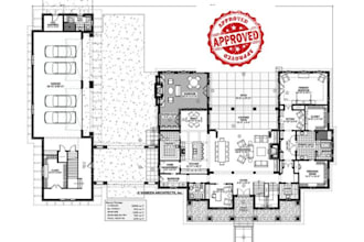 do complete architectural structural electrical mep blueprint for city permit
