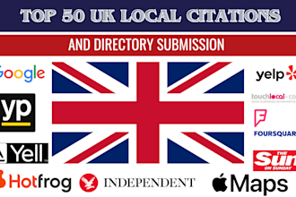do best UK local citations and directory submission