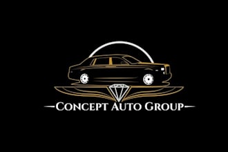design artwork attractive auto sales company logo