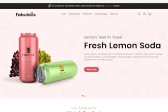 build premium skincare and beauty website for brands