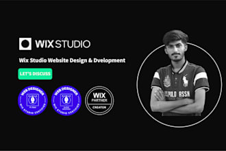 design and develop high quality wix studio websites