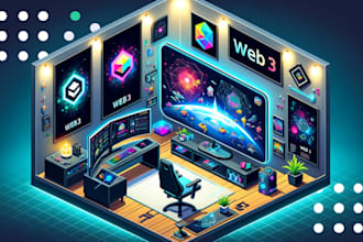 develop web3 game p2e game metaverse blockchain nft crypto game web multiplayer