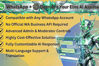 create and setup custom whatsapp ai agent on any number without meta API