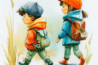 do hand drawn watercolor book illustration hand drawn watercolor illustration