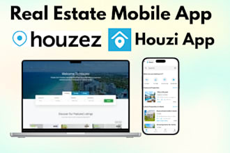 develop a houzez real estate website and mobile app