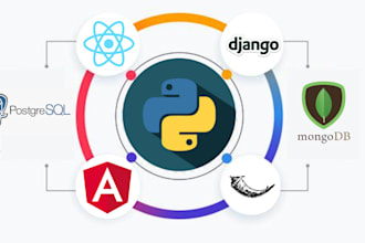 create a robust python django backend with rest apis