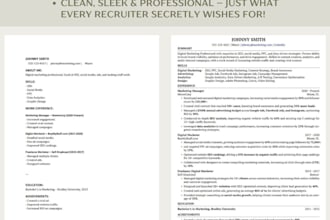 craft a pixel perfect, ats optimized resume and cover letter