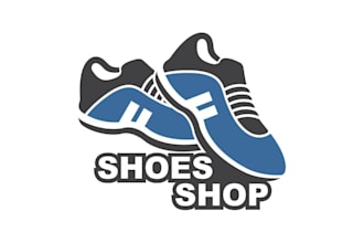 make a customized logo for your shoe brand or a sneaker store