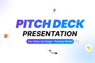 design a professional pitch deck for investors and startups